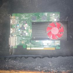 HP AMD radeon 550 4gb graphics card