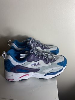 Wmns Ray Tracer 'White Ink Blue Purple'