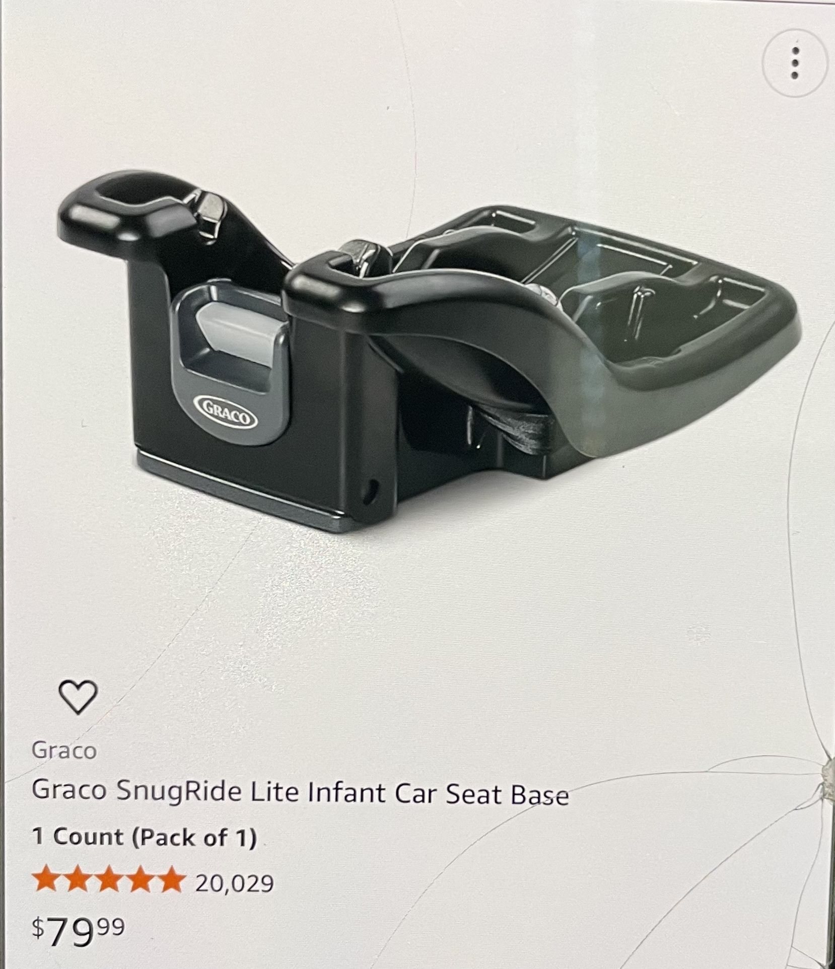 Graco SnugRide Lite Infant Car Seat Base