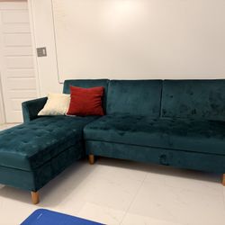 Green Sectional Couch
