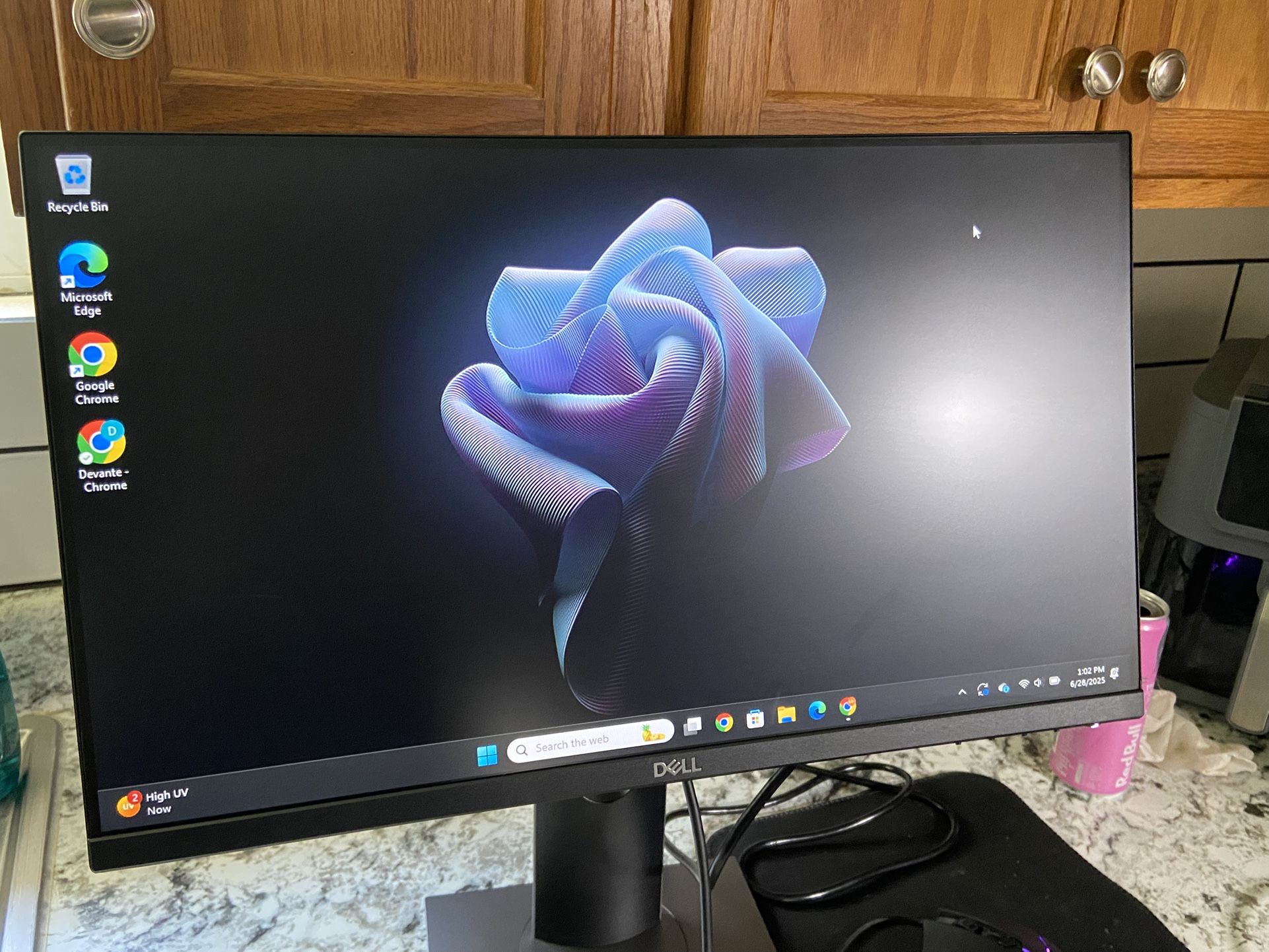 Two 21.5” Dell Monitors 