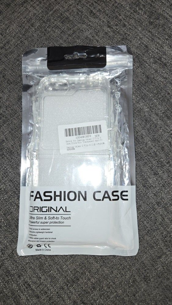 Zflip 6 clear case