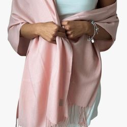 Women's Pink Scarf / Shawl