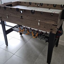 3-in-1 Multi Game, Pool Table, Air Hockey, Foosball Table