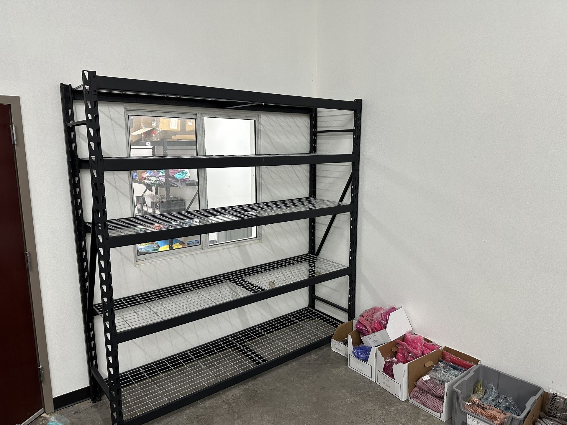 Husky 90x90x24 Metal Storage Shelf 5-Tier