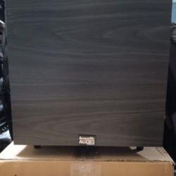 Acoustic Audio By Goldwood PSW-12 500 Watt 12-Inch Down Firing Powered Subwoofer 