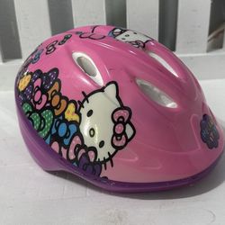 HELLO KITTY 💝SANRIO Rate Bicycle Helmet ✨Pink Multi Color