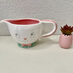 Johanna Parker Bunny mug and pink mini succulent