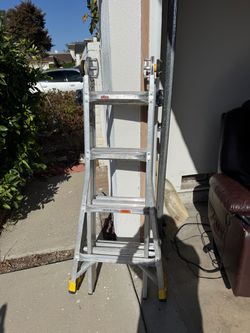 Aluminum Multi-Position Folding Ladder