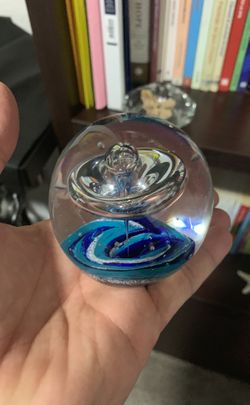 Glass decoration made in Italy