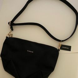 BRAND NEW Bebe Black Faux Leather Purse