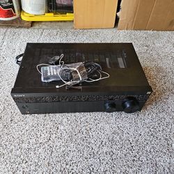 Sony Stereo Receiver With Remote