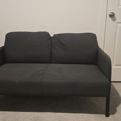 IKEA Glostad Loveseat - Dark Grey
