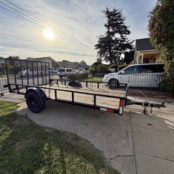 7x14 UTILITY TRAILER FOR SALE –  ( FITS 4 DOOR AND 2 DOOR RZR/CANAM)