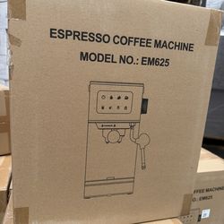 Brand New Espresso Machine 20 Bar Coffee Maker w/ Milk Frother – Latte Cappuccino Maker – Stainless Steel