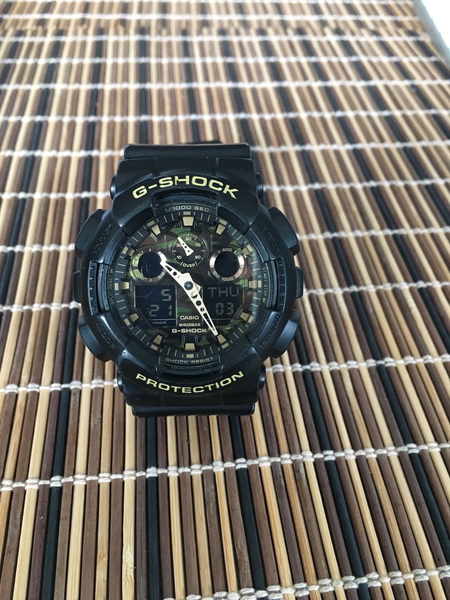 Casio G-Shock GA-100CF-1A (Module5081)