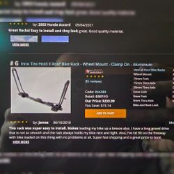 Inno Roof and Bike Racks 