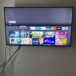 Moving Sale: 55” Flat Screen (not smart) And Wall Mount