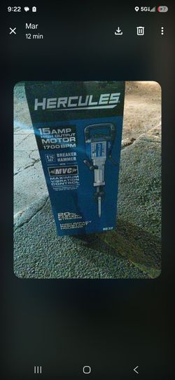 Hercules 15 Amp Breaker Hammer HE32