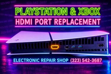 XBox HDMI Playstation 5 Unlock iPhone Screen Battery Camera
