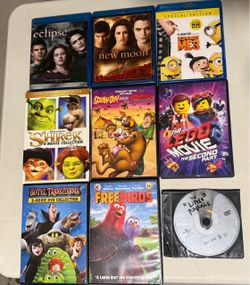 Blu Ray and Regular DVD’s