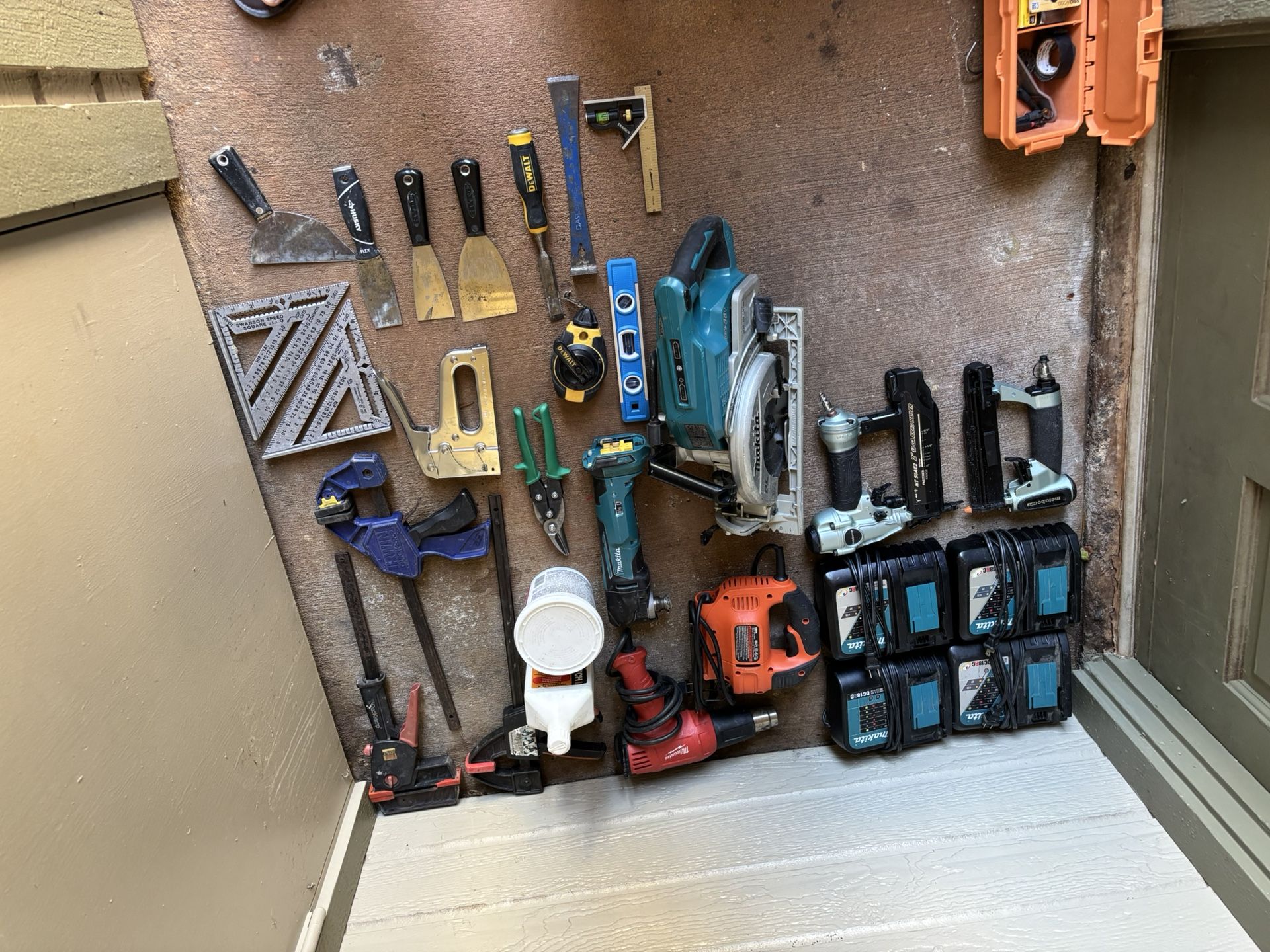 All Tools Below And 2 Batts.