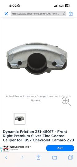 1997 Camaro calipers