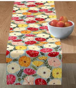 Table Runner Silk Aster / Lining / Base 60inchX13.5inch