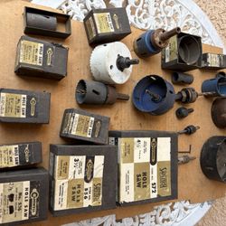 25 PCs Capewell Bimetal Hole Saw Set Made In USA For Metal Wood Or Plastic 