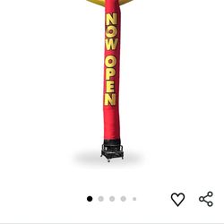 Inflatable wacky flappy arms guy