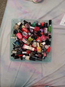 Box Of Nail Polish 
