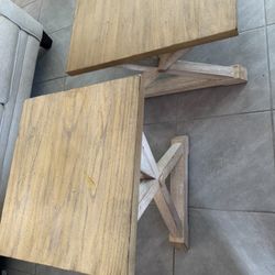 Coffee Table And A Pair Of Night Stand 