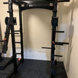Rogue Monster Lite Half Rack W/Jammer Arms