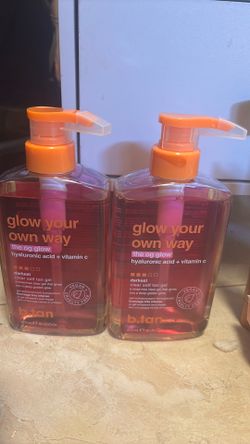 glow your own way B TAN darkest