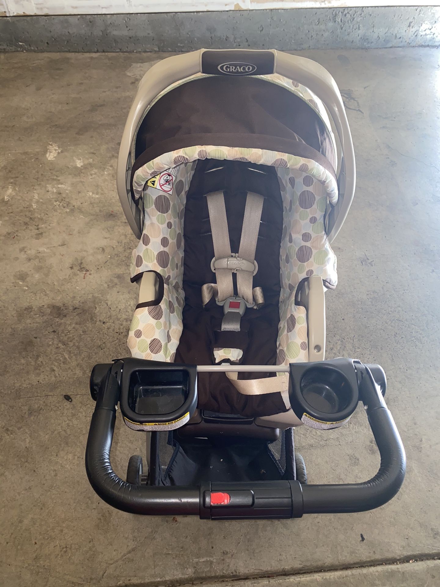 GRACO car seat and stroller