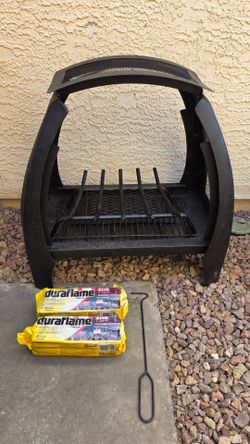 Fire pit.