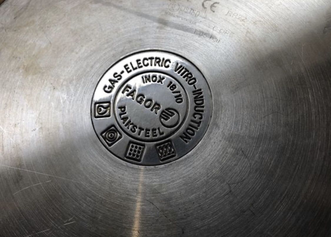 Fagor Rapida 4L Pressure Cooker Made In Spain gas electric vitro