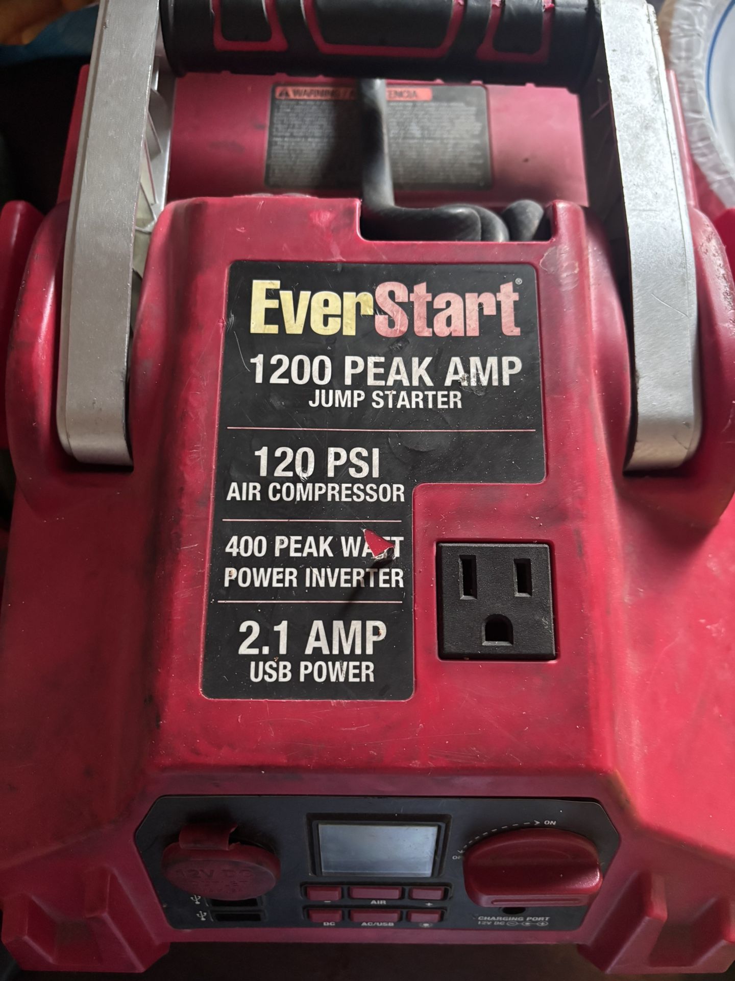 EverStart 1200 Peak Amp Jump Starter,