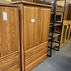 Wood Armoire Tv Cabinet Dresser (in Store) 