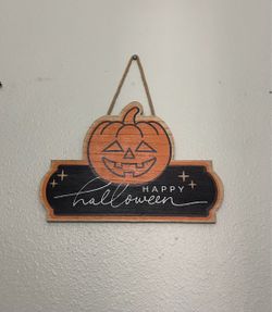 New Halloween Sign