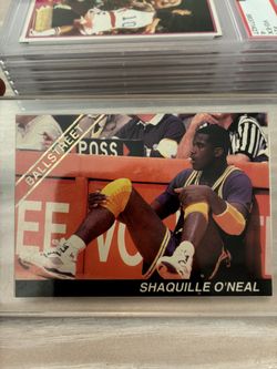 1992 Ballstreet Shaquille O’Neal LSU Perfect Condition