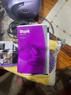 Shark Handhelt Steam Cleaner with 14 attachments and steam iron