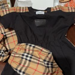 Burberry Babygirl Dresses Size 6m And 9m