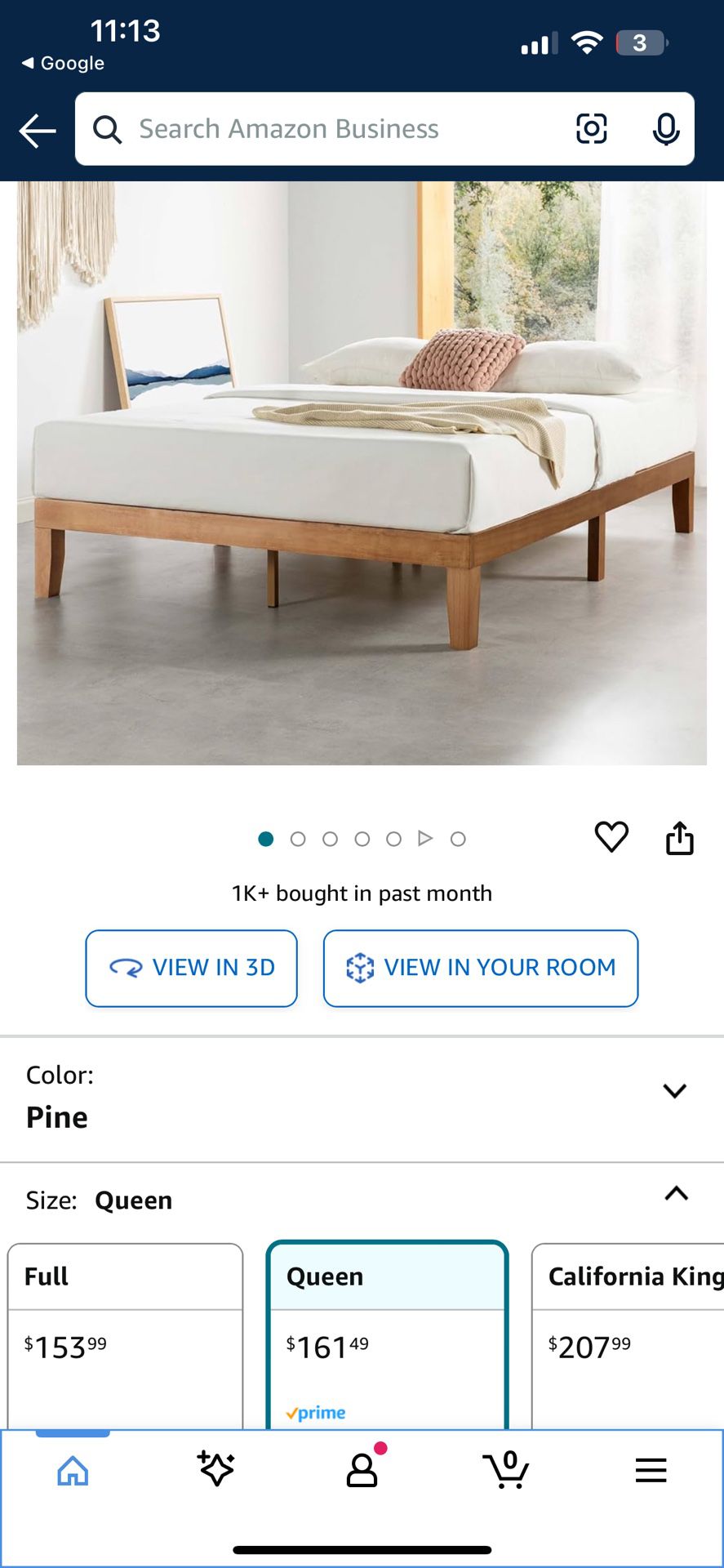 Mellow Quuen Size Bed