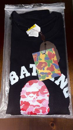 Bape abc camo college tee