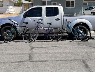 3 Bicycles Great Condition