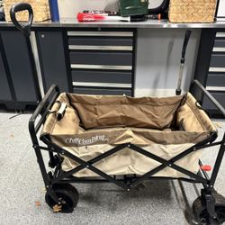 Chill Camping Push Pull Wagon - Tan