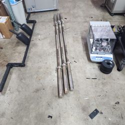 COMPETITION GYM BENCH BAR PROFESSIONAL BEARING OLYMPIC 7FT