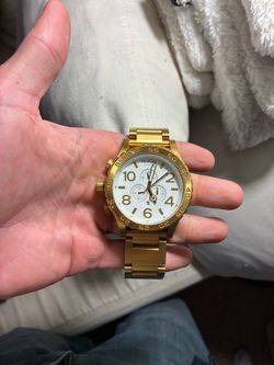 Nixon 51-30 Chrono Gold Watch