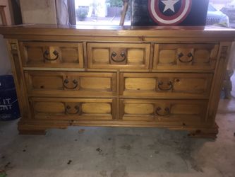 Broyhill Dresser With  Matching Mirror